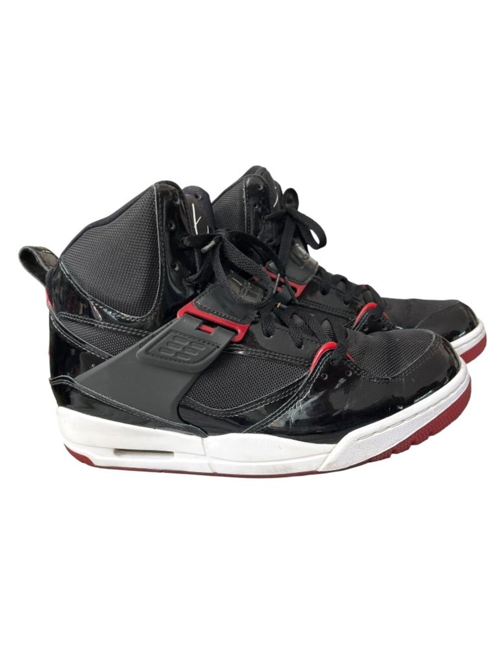 Air Jordan Flight 45 High "Bred" Men's Basketball Shoes Sz 10.5